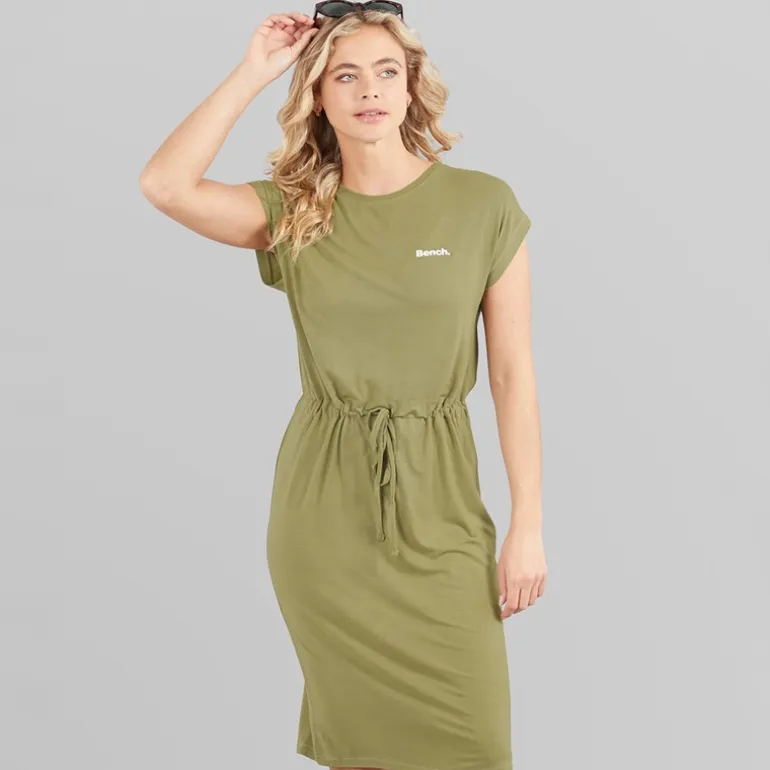 Bench Damen Zaina Kleid Light Khaki