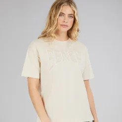 Bench Damen Zayah T Shirt Chalk