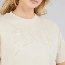 Bench Damen Zayah T Shirt Chalk