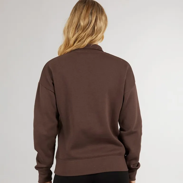 Bench Damen Zilia Sweatshirt Kaffee