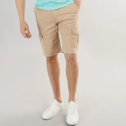 Bench Herren Alatro Cargo Shorts Stone