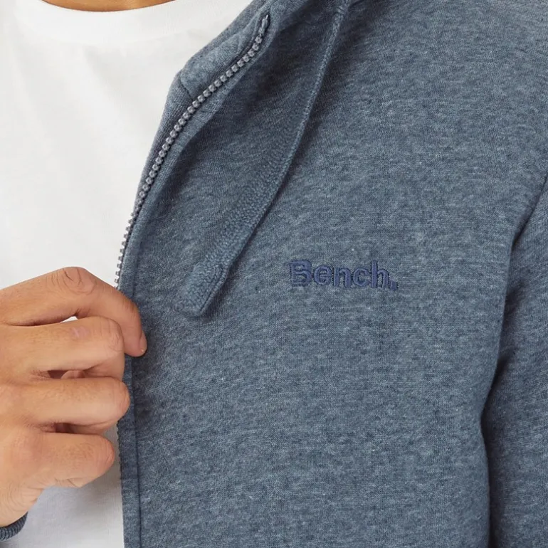 Bench Herren Baraz Hoodie Marine Melange