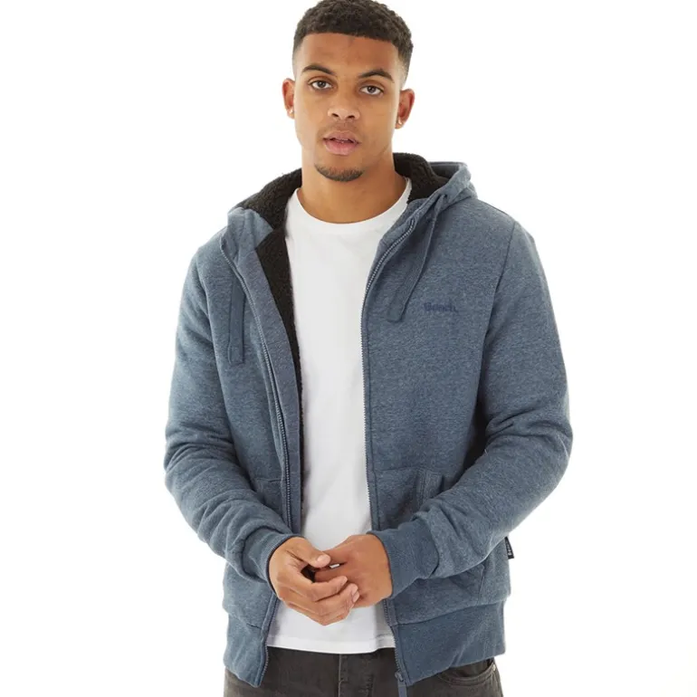 Bench Herren Baraz Hoodie Marine Melange