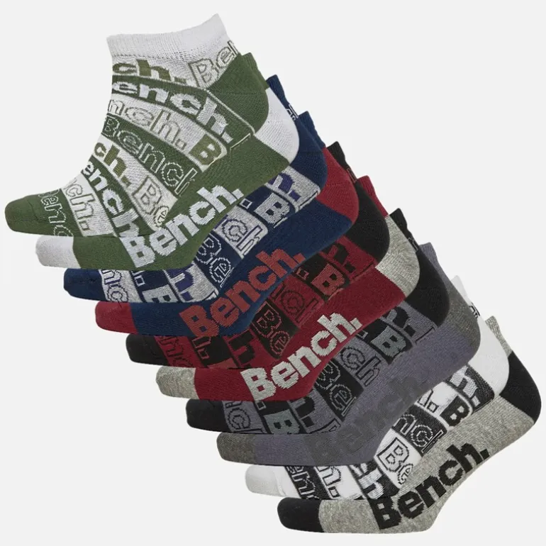 Bench Herren Dant Sneakersocken Mehrfarbig