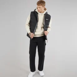 Bench Herren Galban Kapuzen Steppweste Schwarz