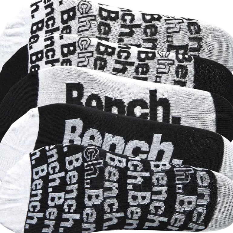 Bench Herren Grant Zehn Paar Trainer Liner Socken Sortiment
