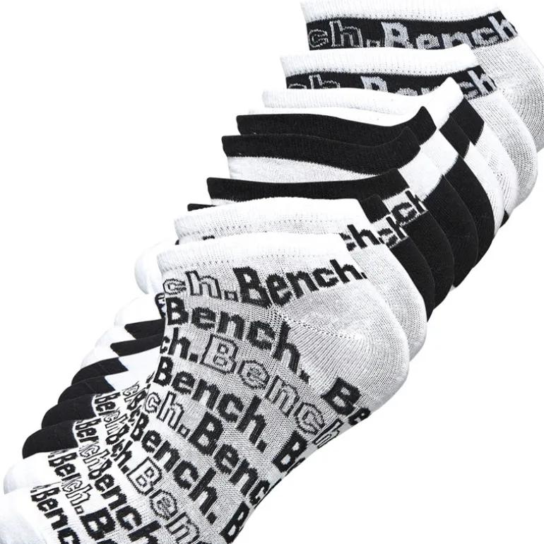 Bench Herren Grant Zehn Paar Trainer Liner Socken Sortiment