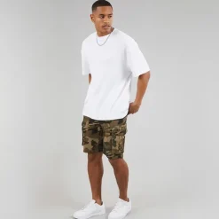 Bench Herren Noahs Cargo Shorts Khaki Camo