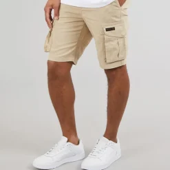 Bench Herren Noahs Cargo Shorts Stone