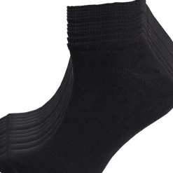 Bench Herren Olivier Zehn Paar Trainer Liner Socken Schwarz