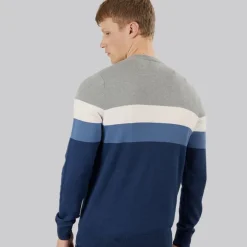 Bench Herren Pullover Marineblau