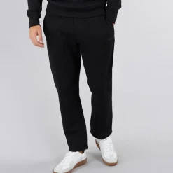 Bench Herren Riota Jogginghose Schwarz mit offenem Saum