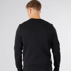 Bench Herren Rissio Utility Sweatshirt Schwarz
