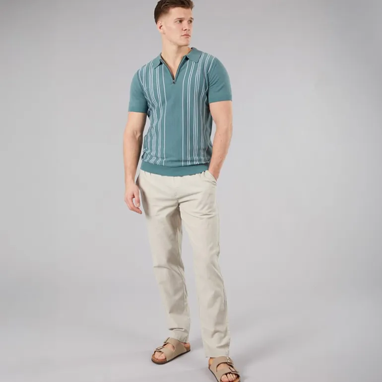 Bench Herren Semand Leinen Mischung Hose Sand