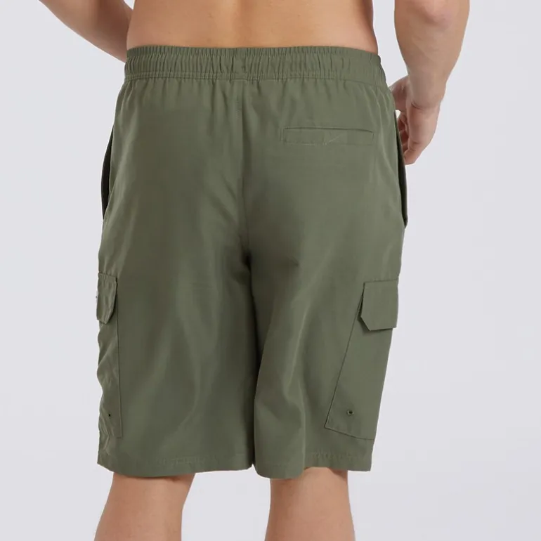 Bench Herren Shallis Cargo Badehose Khaki