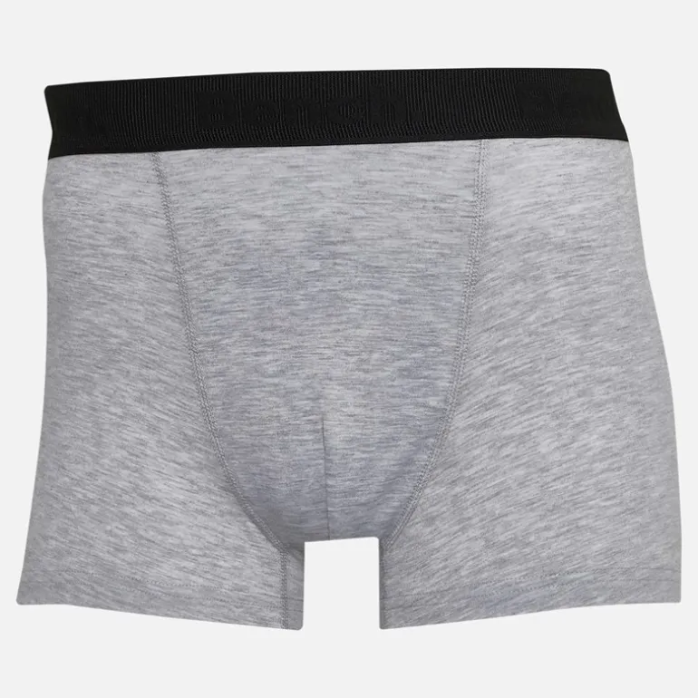Bench Herren Syers Drei Pack Boxers Schwarz/Grey Marl/Navy