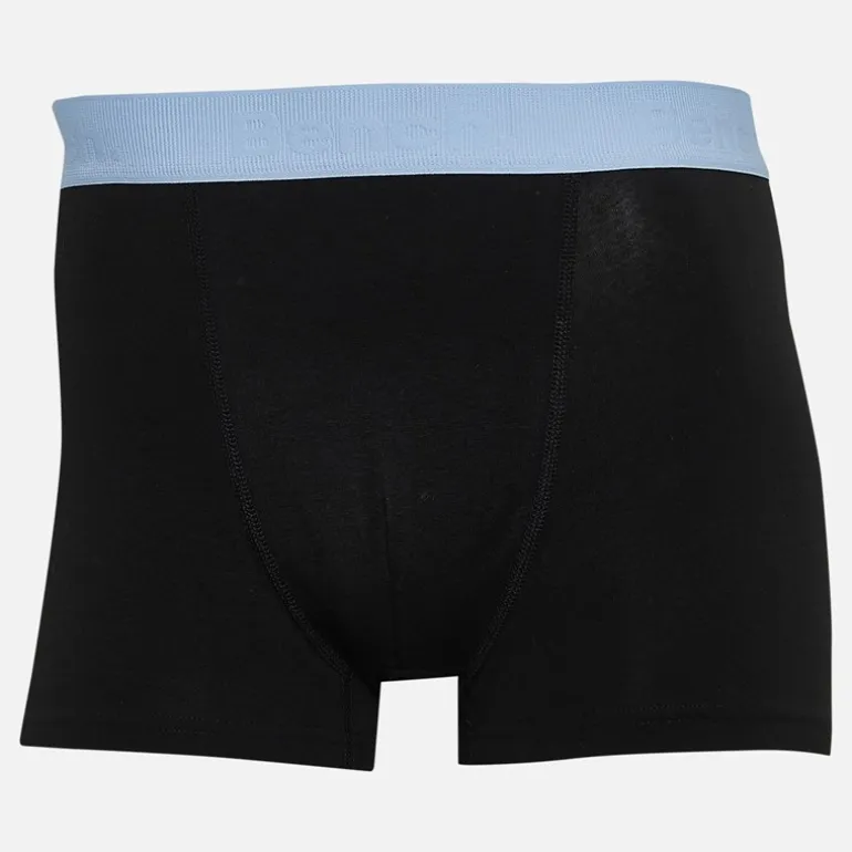 Bench Herren Syers Drei Pack Boxers Schwarz/Grey Marl/Navy