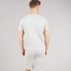 Bench Herren Varem T Shirt Und Shorts Set Set Frost Grey