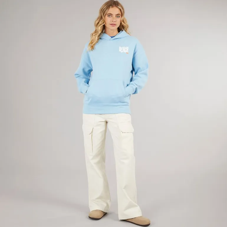 Bench Hoodie Damen Italien Hellblau