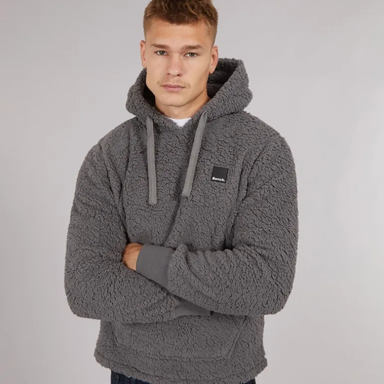 Bench Hoodie Jerry Grau Herren