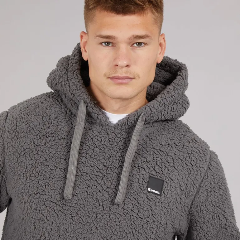 Bench Hoodie Jerry Grau Herren