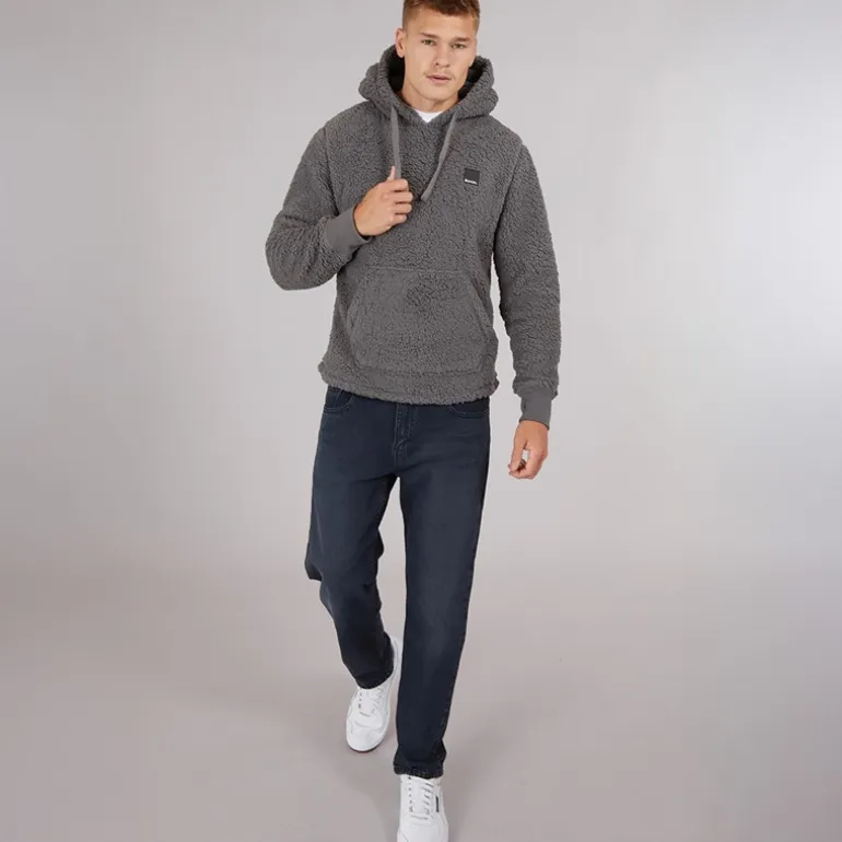 Bench Hoodie Jerry Grau Herren