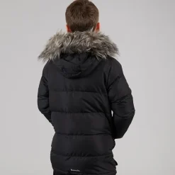 Bench Junge Calcott Parka Jacke Schwarz