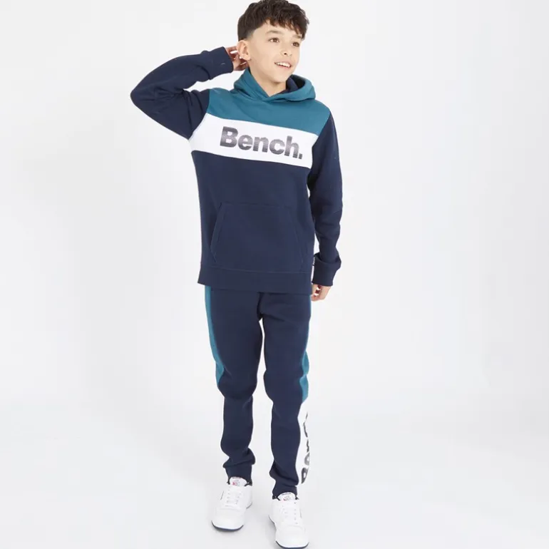 Bench Junge Marraf Colour Blocking Trainingsanzug Marineblau