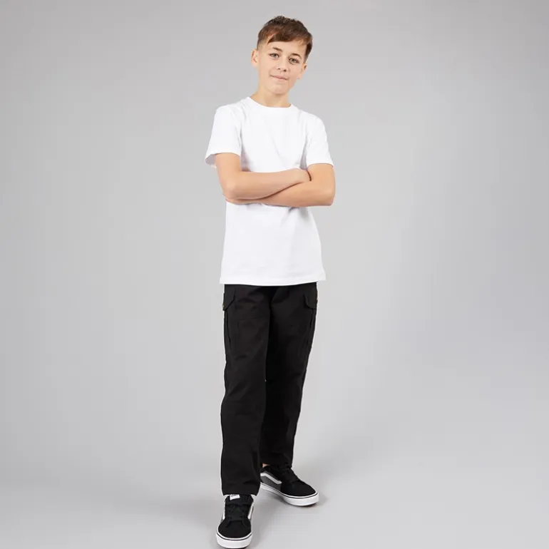 Bench Jungen Creelin B Cargohosen Schwarz