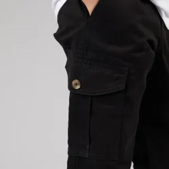 Bench Jungen Creelin B Cargohosen Schwarz