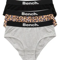 Bench Mädchen Drei Pack Mindy Slips Mehrfarbig