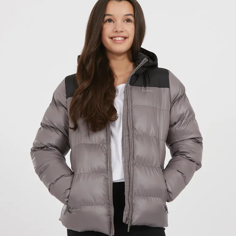 Bench Mädchen Kaylee Jacke Anthrazit/Schwarz