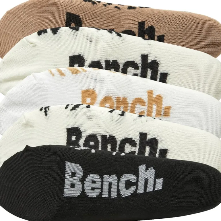 Bench Socken Damen Graciela Fünferpack Trainer Liner Mehrfarbig