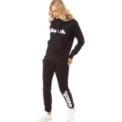 Bench Tilda Hoodie Tracksuit Schwarz Damen