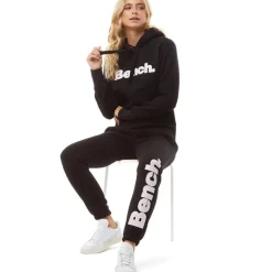 Bench Tilda Hoodie Tracksuit Schwarz Damen