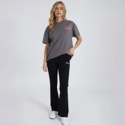 Bench T-Shirt Kemi Charcoal Damen