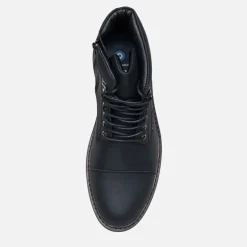 Ben Sherman Herren Bonneville Zehenkappen Stiefel Schwarz