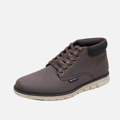 Ben Sherman Herren Carlton Chukka Stiefel Braun / Schwarz