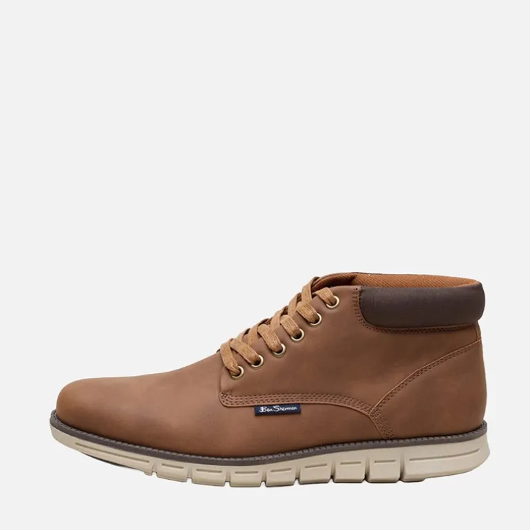 Ben Sherman Herren Carlton Chukka Stiefel Tan / Braun