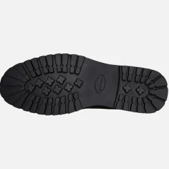 Ben Sherman Herren Chesterley Derby Schuhe Black Grainy Pu