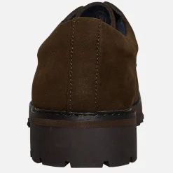 Ben Sherman Herren Chesterley Derby Schuhe Brown Imi Suede