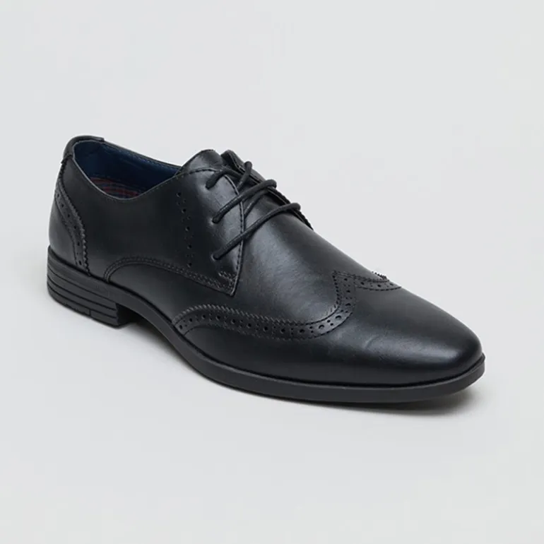 Ben Sherman Herren Clive Brogues Schwarz