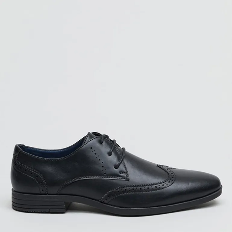 Ben Sherman Herren Clive Brogues Schwarz