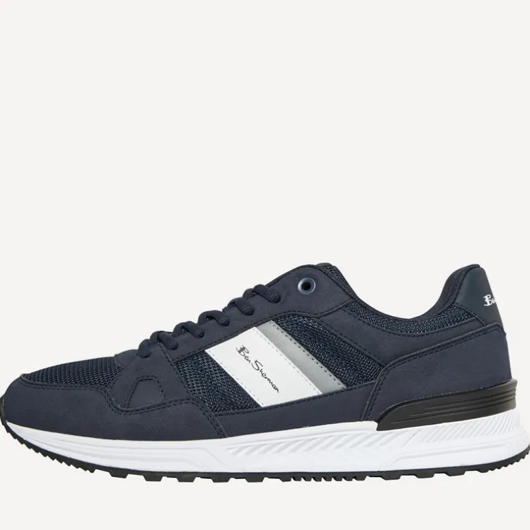 Ben Sherman Herren Fowler Sneaker Marineblau