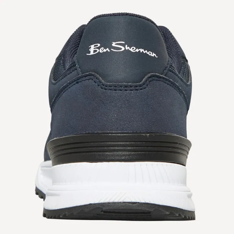 Ben Sherman Herren Fowler Sneaker Marineblau
