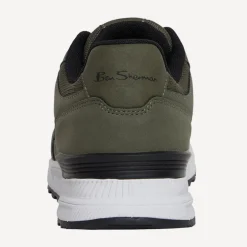 Ben Sherman Herren Fowler Sneaker Khaki/Schwarz
