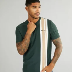 Ben Sherman Herren House Mod T-Shirts Grün
