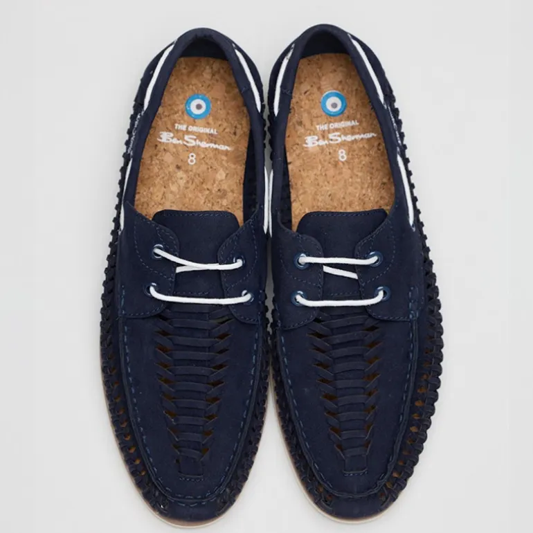Ben Sherman Herren Miami Deck Schuhe Navy