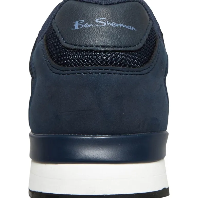 Ben Sherman Herren Owen Retro Run Sneaker Navy