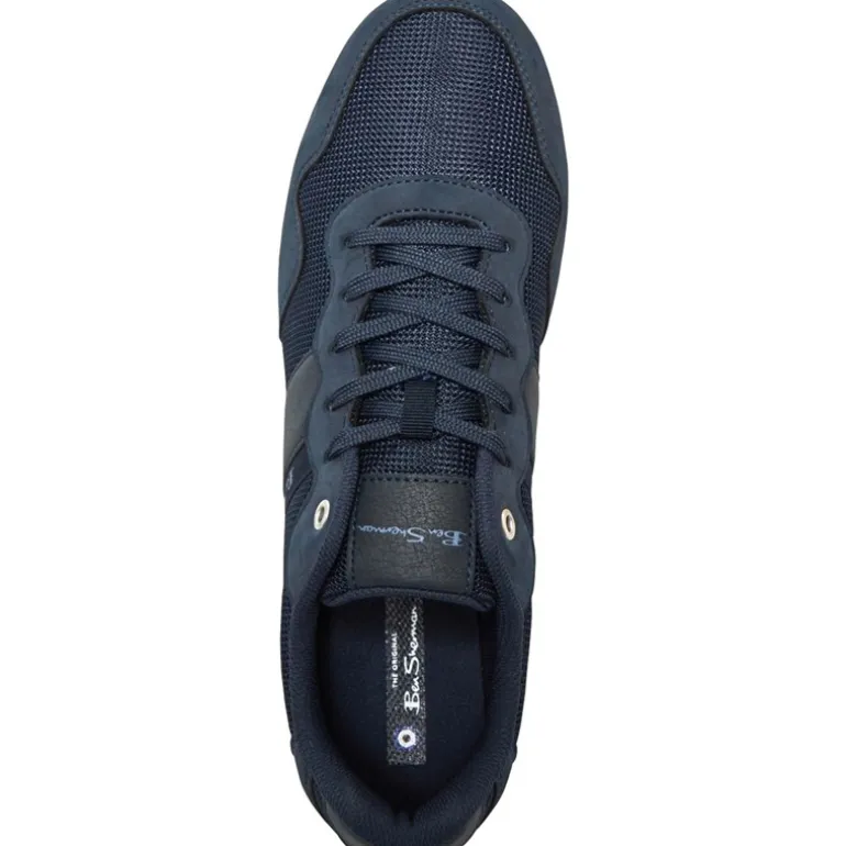 Ben Sherman Herren Owen Retro Run Sneaker Navy